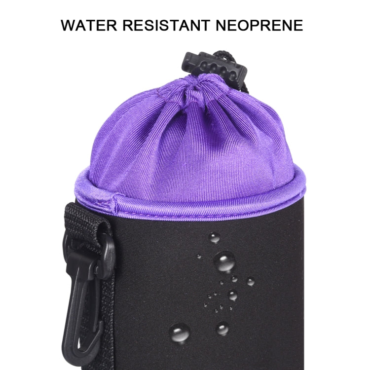 4 in 1 SLR Camera Lens Bag Micro Single Lens Bag Lens Inner Bile Bag Waterproof Protective Case Plus Velvet Thickening (Purple) - free shipping - PMC TechLife - Order now!