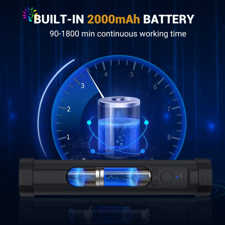 LUXCeO P100 RGB Photo Video Light Stick Handheld Fill Light with Remote Control & Grid Softbox - free shipping - PMC TechLife - Order now!