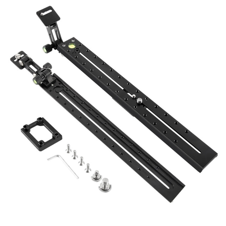 BEXIN VR-380 380mm Length Aluminum Alloy Extended Quick Release Plate for Manfrotto / Sachtler (Black) - free shipping - PMC TechLife - Order now!