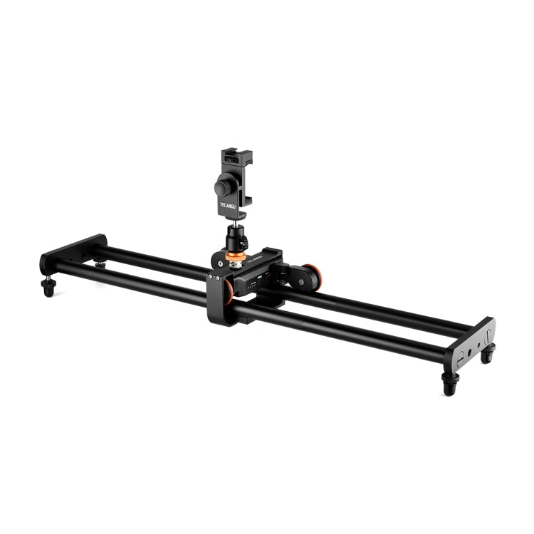 YELANGU L60E 60cm Slide Rail Track + L4 3-Wheel Video Dolly with Phone Clamp & Ballhead - free shipping - PMC TechLife - Order now!