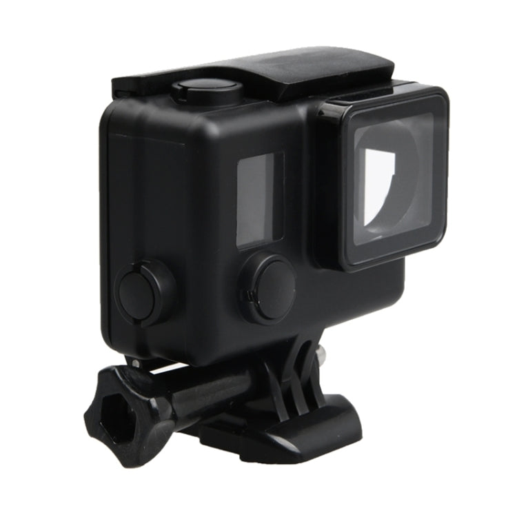 For GoPro HERO4 ABS Skeleton Housing Protective Case Cover with Buckle Basic Mount & Lead Screw - Skeleton Housing by PMC TechLife | Online Shopping South Africa | PMC TechLife | Buy Now Pay Later Mobicred