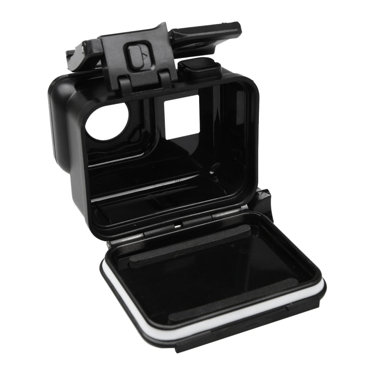 2 in 1 for GoPro HERO6 /5 Touch Screen Back Cover + 45m Waterproof Housing Protective Case(Need to Disassemble Lens When Installed) with Buckle Basic Mount & Lead Screw(Black) - Waterproof Cases by PMC TechLife | Online Shopping South Africa | PMC TechLife | Buy Now Pay Later Mobicred
