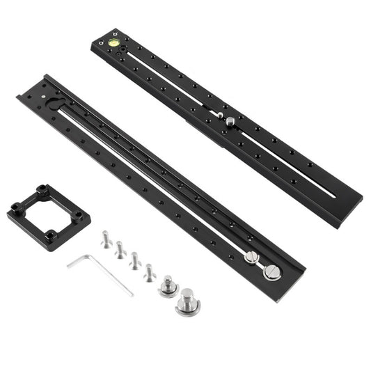 BEXIN VR-380L 380mm Length Aluminum Alloy Extended Quick Release Plate for Manfrotto / Sachtler(Black) - free shipping - PMC Jewellery - Order now!
