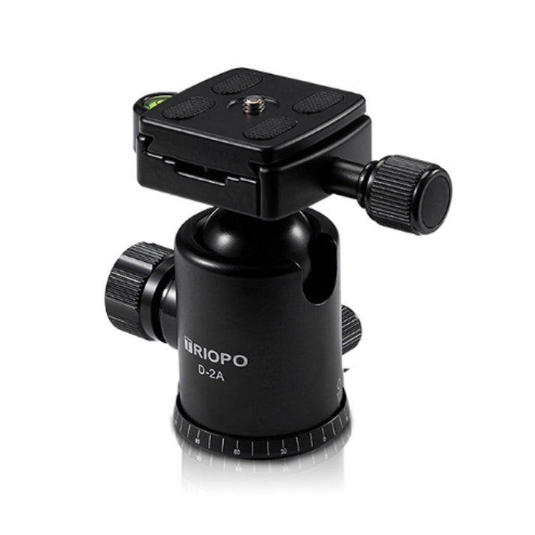 TRIOPO D-2A 360 Degree Rotation Aluminum Alloy Tripod 36mm Ball Head with Quick Release Plate - free shipping - PMC TechLife - Order now!