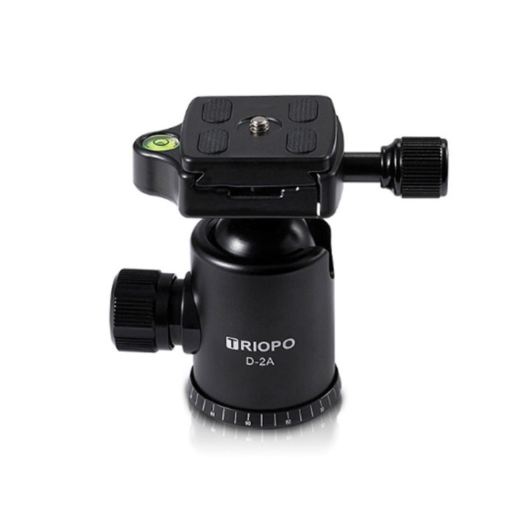 TRIOPO D-2A 360 Degree Rotation Aluminum Alloy Tripod 36mm Ball Head with Quick Release Plate - free shipping - PMC TechLife - Order now!