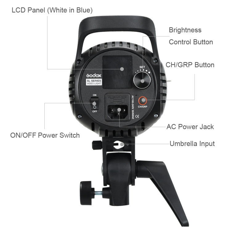 Godox SL60W LED Light Studio Continuous Photo Video Light(AU Plug) - free shipping - PMC TechLife - Order now!