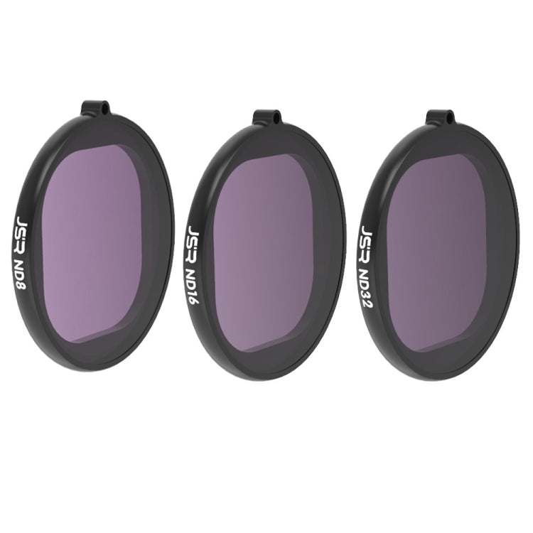 JSR Round Housing 3 in 1 ND8+ND16+ND32 Lens Filter for GoPro HERO8 Black - free shipping - PMC TechLife - Order now!