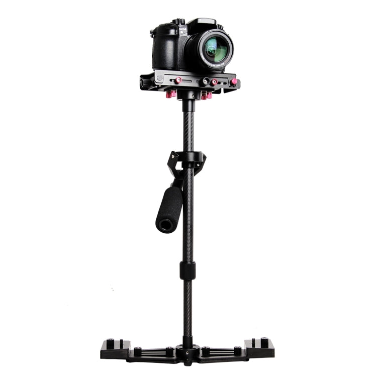 YELANGU YLG0107K 40-67cm Aviation  Aluminum + Carbon Fiber Professional Steadicam Handheld Stabilizer for DSLR Camera DV - free shipping - PMC TechLife - Order now!