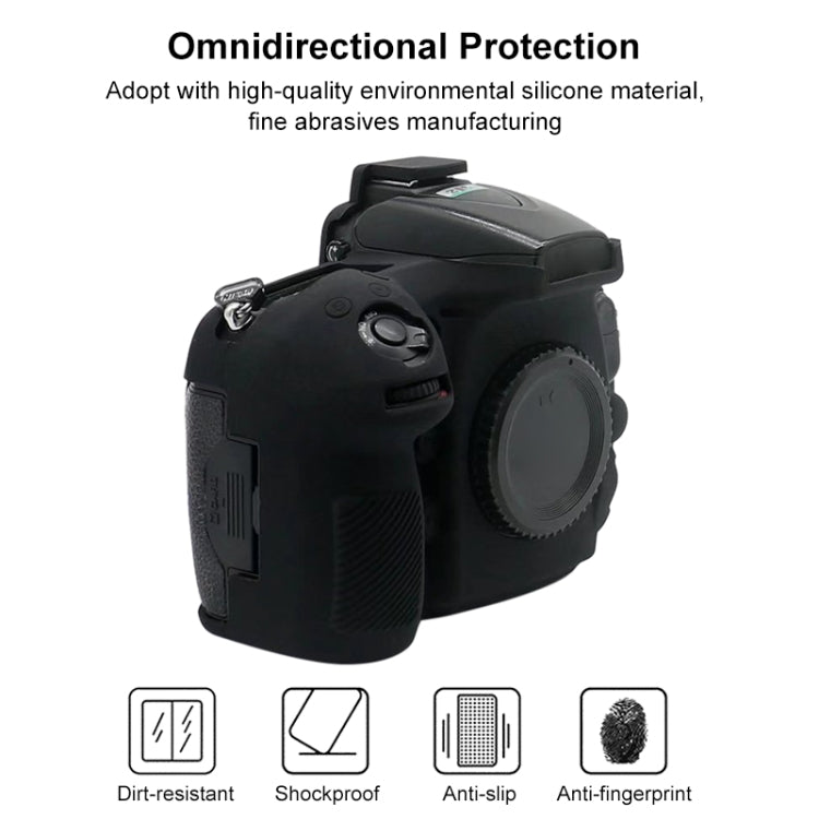 Soft Silicone Protective Case for Nikon D810 (Red) - free shipping - PMC TechLife - Order now!