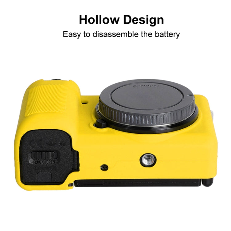 For Sony ZV-E10 Soft Silicone Protective Case (Yellow) - free shipping - PMC TechLife - Order now!