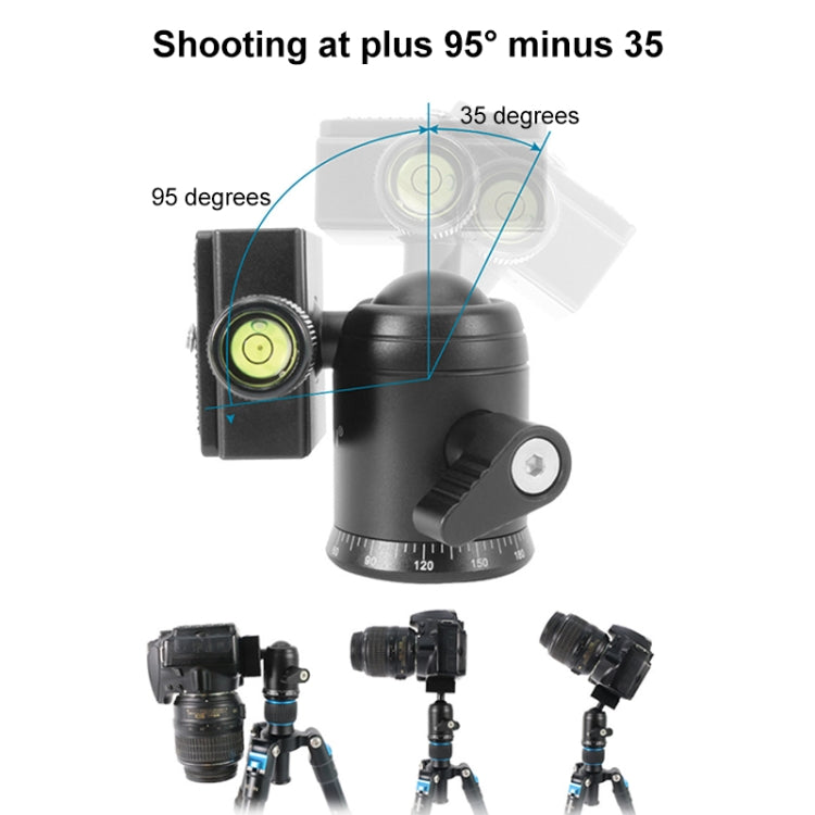 BEIXIN QB-30  360 Degree Rotation Panorama Metal Ball Head with Quick Release Plate - free shipping - PMC TechLife - Order now!