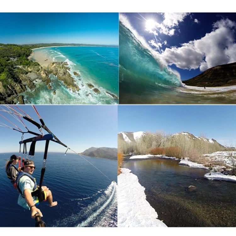 For Xiaomi Xiaoyi Yi II 4K Sport Action Camera Proffesional 34mm Lens Filter(CPL + UV + ND4+ ND2 + Star 6) - Lens Filter by PMC TechLife | Online Shopping South Africa | PMC TechLife | Buy Now Pay Later Mobicred
