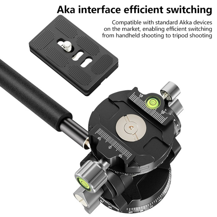 BEXIN DT-03S/S 360 Degree Panorama Heavy Duty Tripod Action Fluid Drag Head with Quick Release Plate - free shipping - PMC TechLife - Order now!