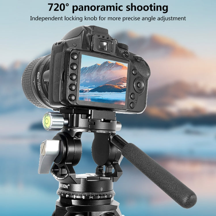 BEXIN DT-03S/S 360 Degree Panorama Heavy Duty Tripod Action Fluid Drag Head with Quick Release Plate - free shipping - PMC TechLife - Order now!