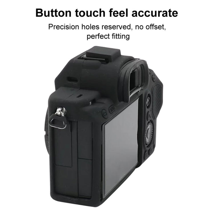 For Sony  A7S III / A7S3 Soft Silicone Protective Case(Yellow) - Protective Case by PMC TechLife | Online Shopping South Africa | PMC TechLife | Buy Now Pay Later Mobicred