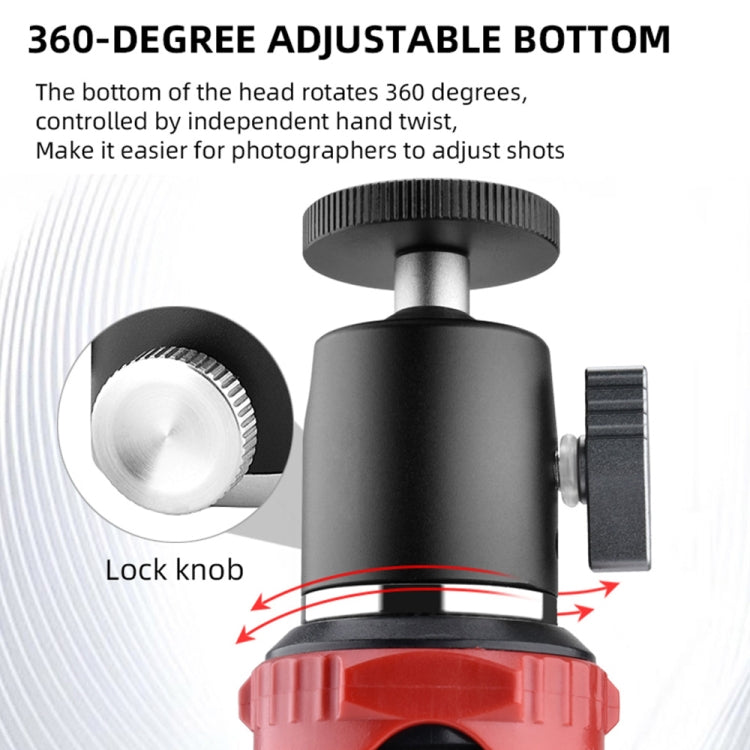 YELANGU LW-A01 Panoramic Metal Tripod Ball Head Adapter - Tripod Heads by YELANGU | Online Shopping South Africa | PMC TechLife | Buy Now Pay Later Mobicred