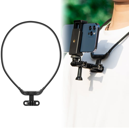 STARTRC Hands Free Lazy Wearable Neck Camera Holder FPV Vlog POV Mount (Black) - Holder by STARTRC | Online Shopping South Africa | PMC Jewellery | Buy Now Pay Later Mobicred