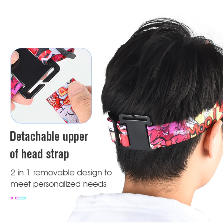 STARTRC Adjustable Head Strap Vlog FPV POV Mount Belt for GoPro, Insta360, DJI Osmo Action and Other Action Cameras(Black) - Head Belt by STARTRC | Online Shopping South Africa | PMC TechLife | Buy Now Pay Later Mobicred
