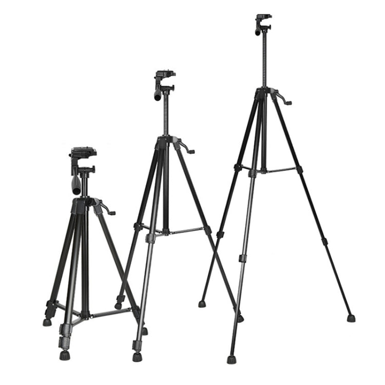 3366 Quality 1.4m Portable Phone Live Selfie Tripod DV SLR Camera Stand (Black) - Tripods by PMC TechLife | Online Shopping South Africa | PMC TechLife | Buy Now Pay Later Mobicred