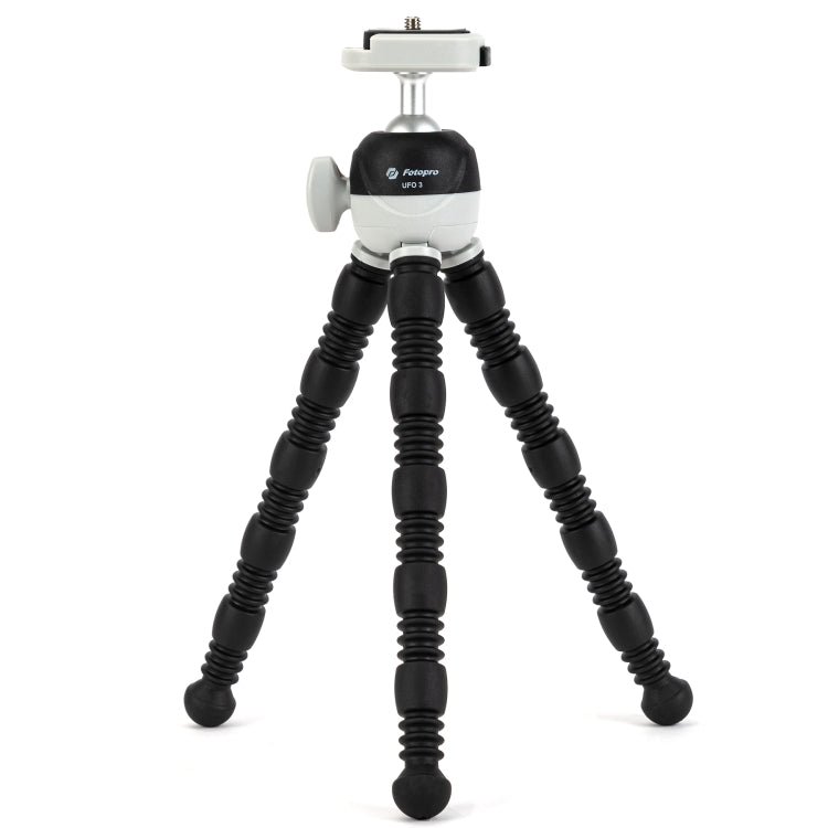 Fotopro UFO 3 Flexible Tripod Mount for SLR Cameras, GoPro, Phones (Black) - Portable Mini Tripod by Fotopro | Online Shopping South Africa | PMC Jewellery | Buy Now Pay Later Mobicred