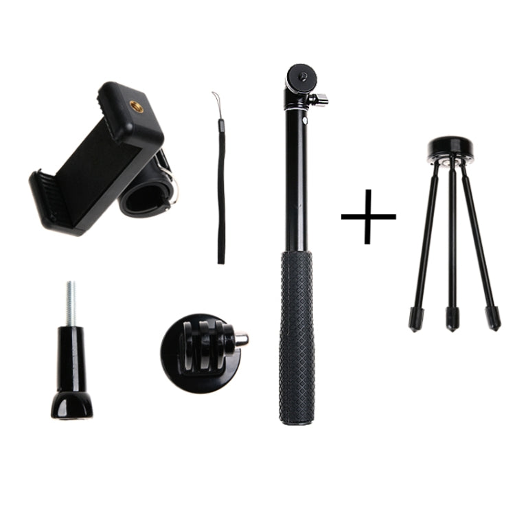 30-93cm Grip Foldable Tripod Holder Multi-functional Selfie Stick Monopod for GoPro, Insta360, DJI and Other Action Cameras, Phones - Extendable Pole by PMC TechLife | Online Shopping South Africa | PMC TechLife | Buy Now Pay Later Mobicred