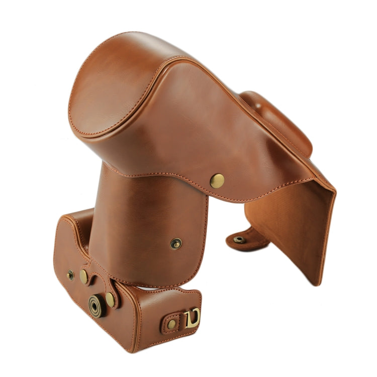 Full Body Camera PU Leather Case Bag for Nikon D7200 / D7100 / D7000 (18-200 / 18-140mm Lens) (Brown) - free shipping - PMC TechLife - Order now!