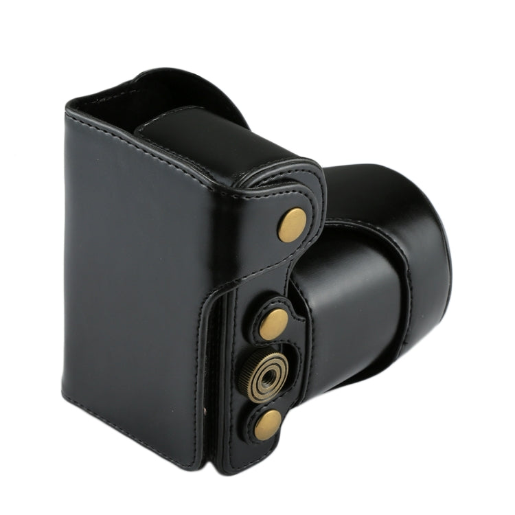 Full Body Camera PU Leather Case Bag with Strap for Sony NEX 7 / F3 (18-55mm Lens)(Black) - free shipping - PMC TechLife - Order now!