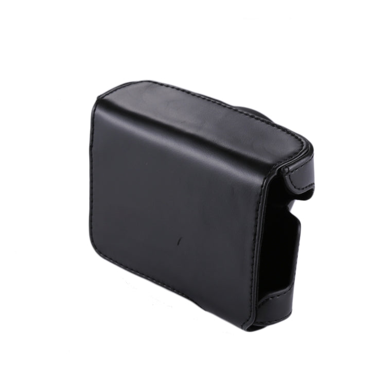 Full Body Camera PU Leather Camera Case Bag with Strap for Panasonic Lumix GF7 / GF8 / GF9 (12-32mm / 14-42mm Lens)(Black) - free shipping - PMC TechLife - Order now!