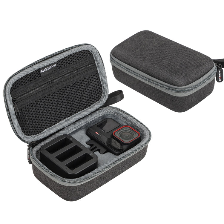 For Insta360 Ace / Ace Pro 1 / Ace Pro 2 Sunnylife Portable Carrying Case Handbag Mini Travel Case Organizer Protective Bag (Dark Grey) - free shipping - PMC TechLife - Order now!
