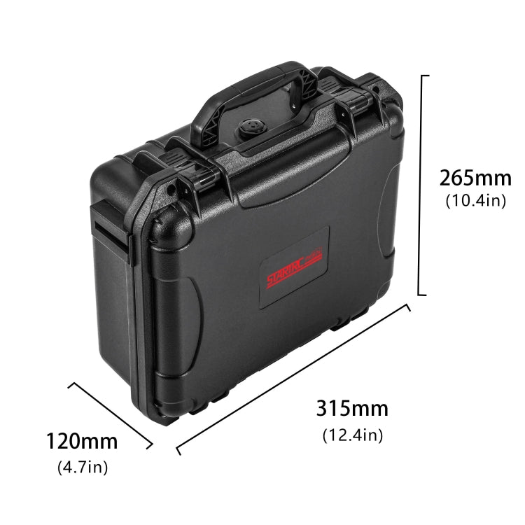 STARTRC Waterproof EVA PP Dual-layer Suitcase Storage Box For GoPro HERO13 Black /12 Black /11 Black /10 Black /9 Black (Black) - free shipping - PMC TechLife - Order now!