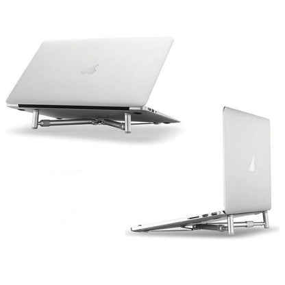 Universal Aluminum Alloy Cooling Stand Foldable Height Extender Holder for 12-17 inch PC iPad Notebook - MacBook Holder by PMC Jewellery | Online Shopping South Africa | PMC Jewellery | Buy Now Pay Later Mobicred