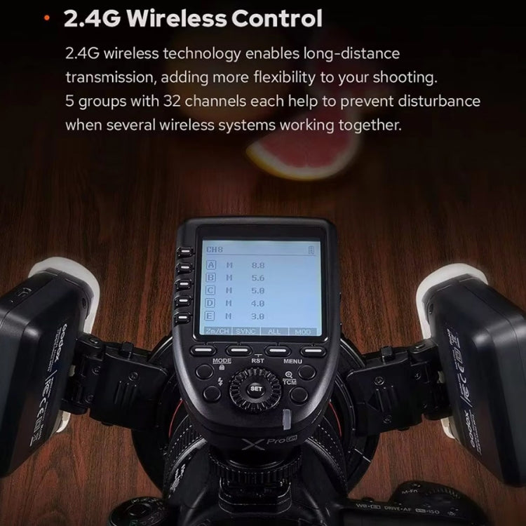 Godox MF12 Macro Flash 2.4 GHz Wireless Control Light (Black) - free shipping - PMC TechLife - Order now!