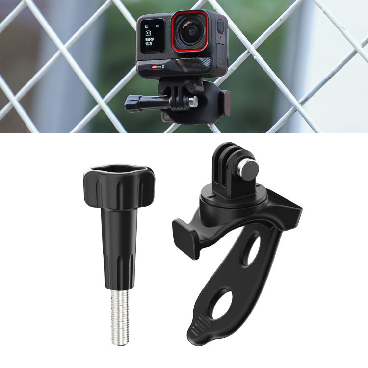 Sunnylife Action Camera Flexible Mount 360 Strap Wrap Band Mount Bike Tube Clip Holder (Black) - free shipping - PMC TechLife - Order now!