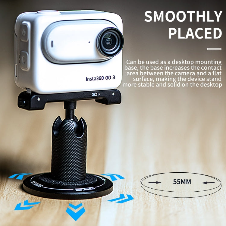 STARTRC Magnetic Base 1/4 Interface Metal Mount (Black) - free shipping - PMC TechLife - Order now!