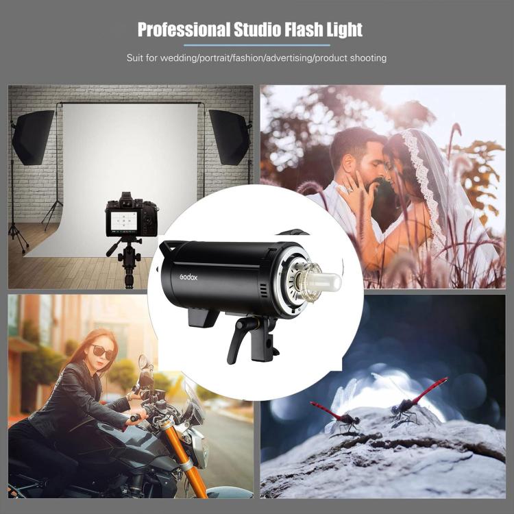 Godox DP400III Studio Flash Photo Light 400Ws 2.4G Wireless X System Bowens Mount Strobe Light, No Lamp Cover (UK Plug) - free shipping - PMC TechLife - Order now!