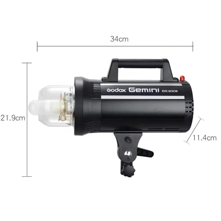 Godox Gemini GS300II Studio Flash Light 300Ws Bowens Mount Strobe Flash (UK Plug) - free shipping - PMC TechLife - Order now!