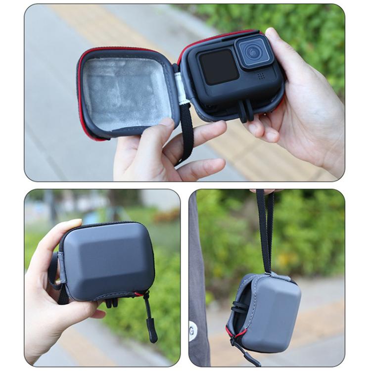 Portable Body Half Coverage Storage Box Bag for GoPro / DJI Action Camera (Grey) - free shipping - PMC TechLife - Order now!