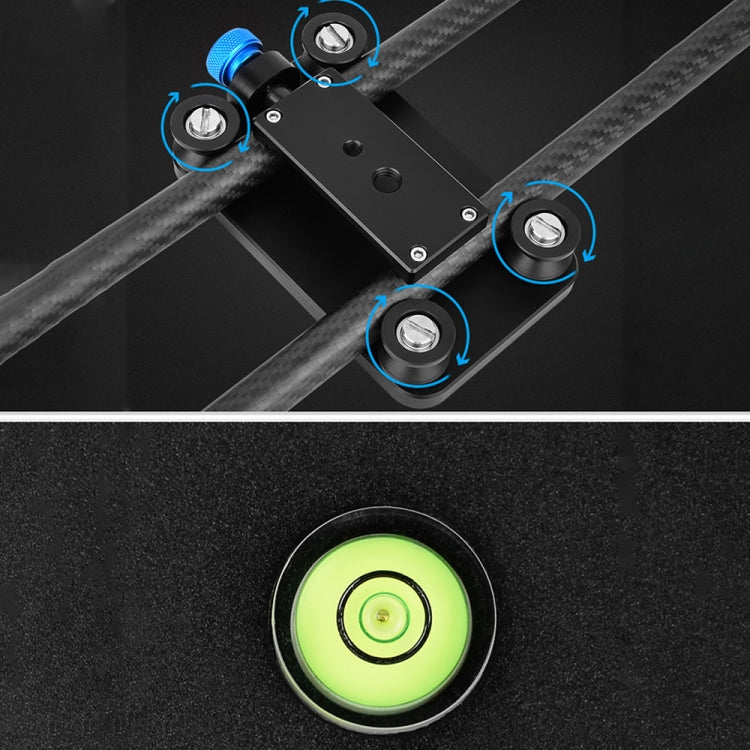 YELANGU L140T-A 40cm Carbon Fiber Slide Rail Track with Phone Clamp & BallHead Adapter for Smartphones (Black) - free shipping - PMC TechLife - Order now!