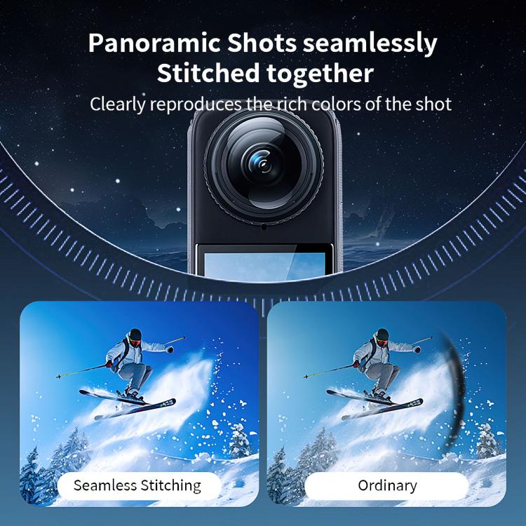 For insta360 X5 STARTRC Swivel Protective Lens Guad Glass Lens Cover - free shipping - PMC TechLife - Order now!