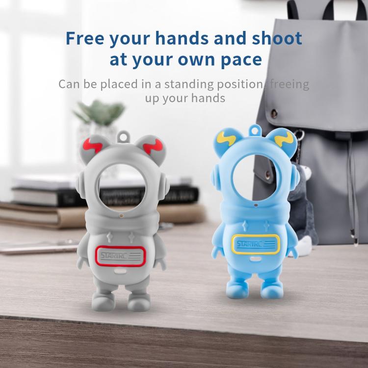 For Insta360 GO 3S STARTRC Cartoon Silicone Protective Case (Dark Gray) - free shipping - PMC TechLife - Order now!