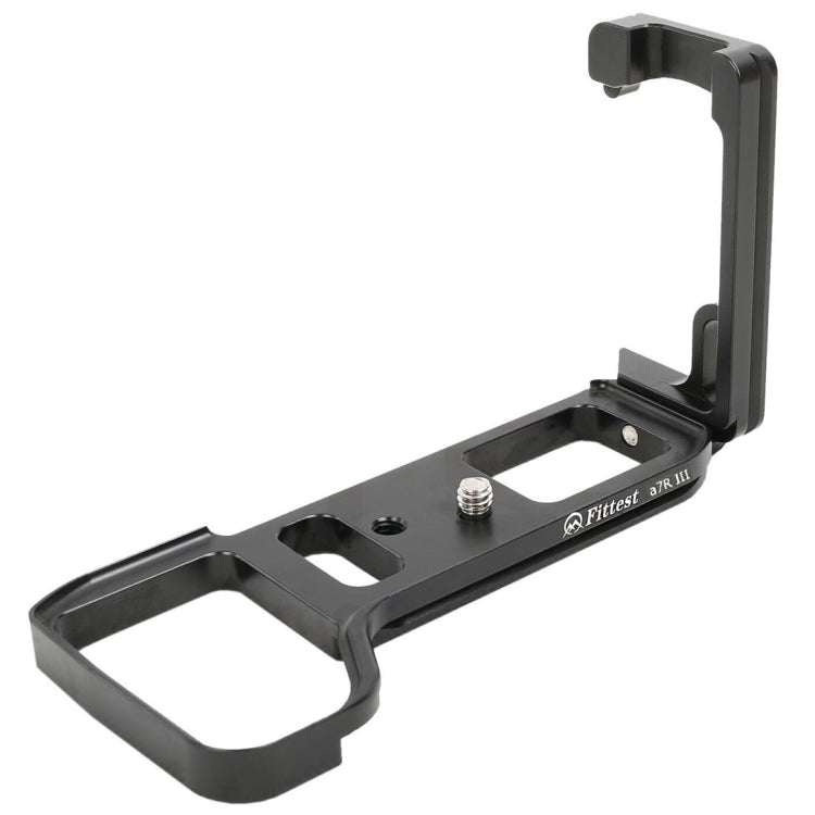 FITTEST A7R III  Vertical Shoot Quick Release L Plate Bracket Base Holder for Sony A7RIII (Black) - free shipping - PMC TechLife - Order now!