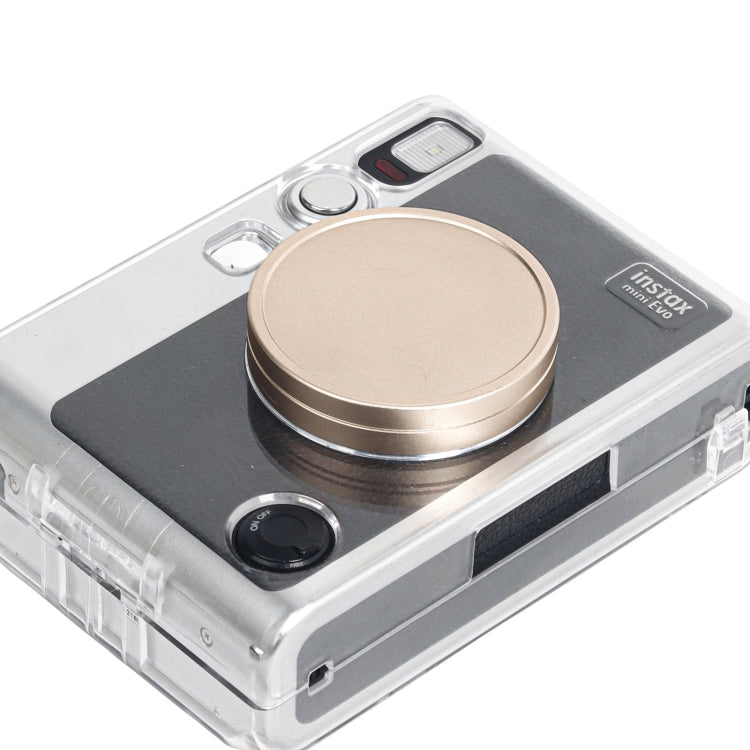 For FUJIFILM Instax mini EVO Camera Lens Cap Aluminum Alloy Protective Cover (Gold) - Lens Cap by PMC TechLife | Online Shopping South Africa | PMC TechLife | Buy Now Pay Later Mobicred