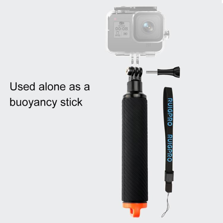 Shutter Trigger + Floating Hand Grip Diving Buoyancy Stick with Adjustable Anti-lost Strap & Screw & Wrench for GoPro HERO8 Black - free shipping - PMC TechLife - Order now!