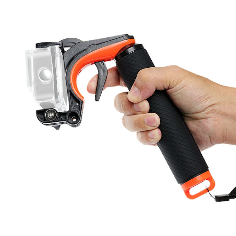 Shutter Trigger + Floating Hand Grip Diving Buoyancy Stick with Adjustable Anti-lost Strap & Screw & Wrench for GoPro HERO8 Black - free shipping - PMC TechLife - Order now!