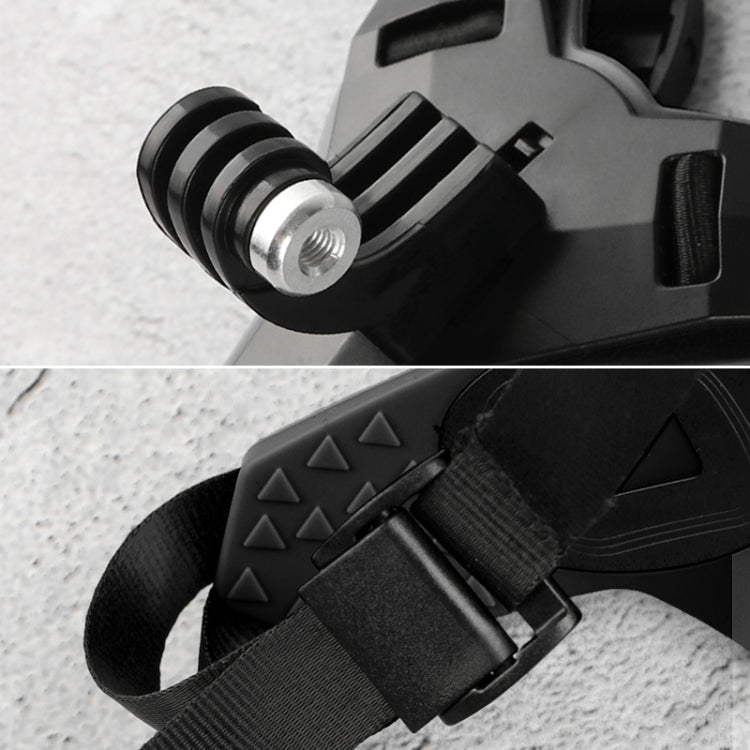 Helmet Belt Mount for GoPro, Insta360, DJI and Other Action Cameras(Black) - Helmet Mount by PMC TechLife | Online Shopping South Africa | PMC TechLife | Buy Now Pay Later Mobicred
