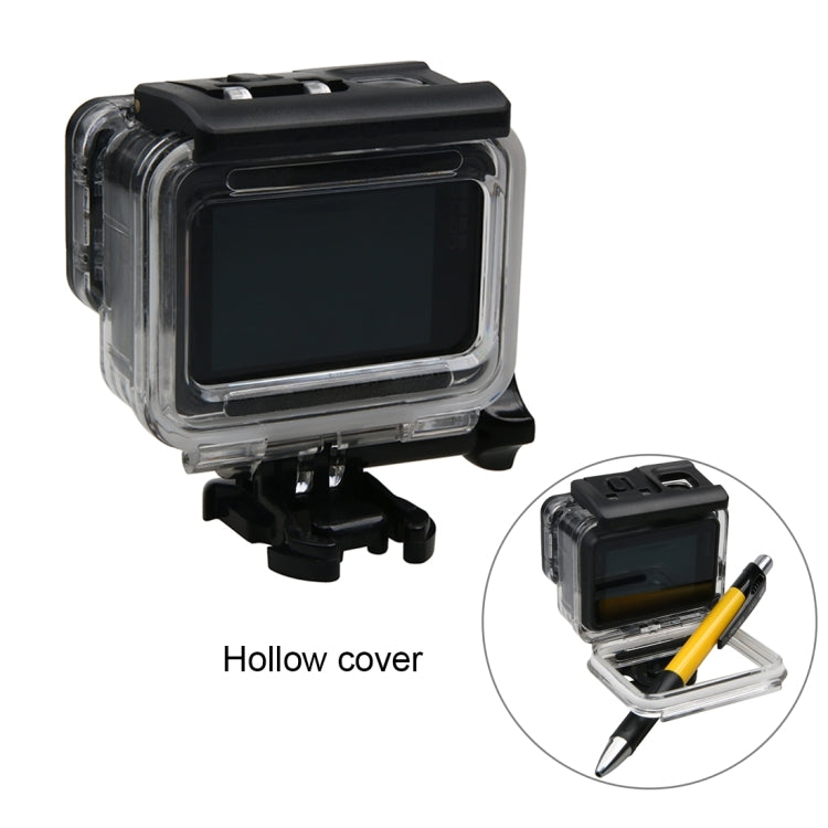 For GoPro HERO6 /5 Waterproof Housing Protective Case + Hollow Back Cover with Buckle Basic Mount & Screw - Waterproof Cases by PMC TechLife | Online Shopping South Africa | PMC TechLife | Buy Now Pay Later Mobicred