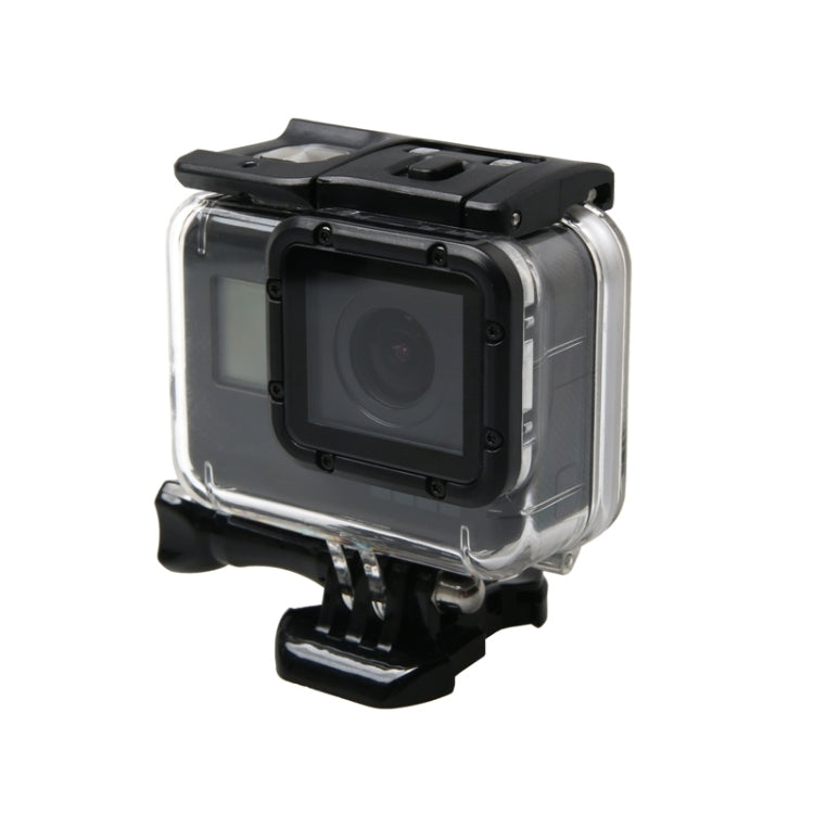 For GoPro HERO6 /5 Waterproof Housing Protective Case + Hollow Back Cover with Buckle Basic Mount & Screw - Waterproof Cases by PMC TechLife | Online Shopping South Africa | PMC TechLife | Buy Now Pay Later Mobicred