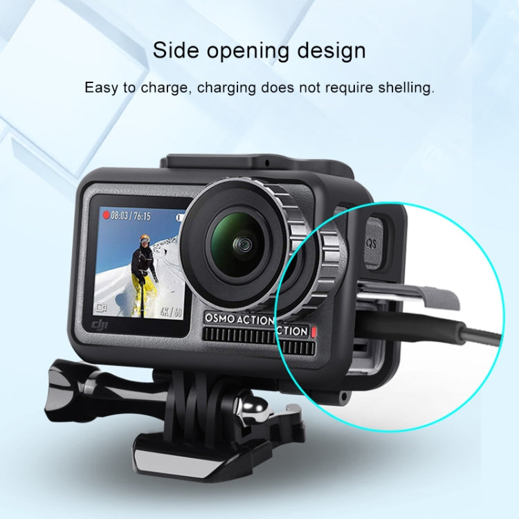 Sports Camera PC+ABS Shockproof Protective Case for DJI Osmo Action 1 - Osmo Action Series by PMC TechLife | Online Shopping South Africa | PMC TechLife | Buy Now Pay Later Mobicred