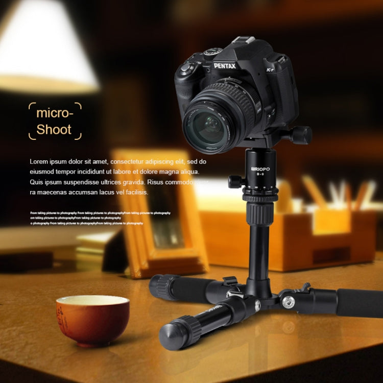 TRIOPO T226 Adjustable Portable  Aluminum Alloy Tripod with D-0 Ball Head for SLR Camera - free shipping - PMC TechLife - Order now!