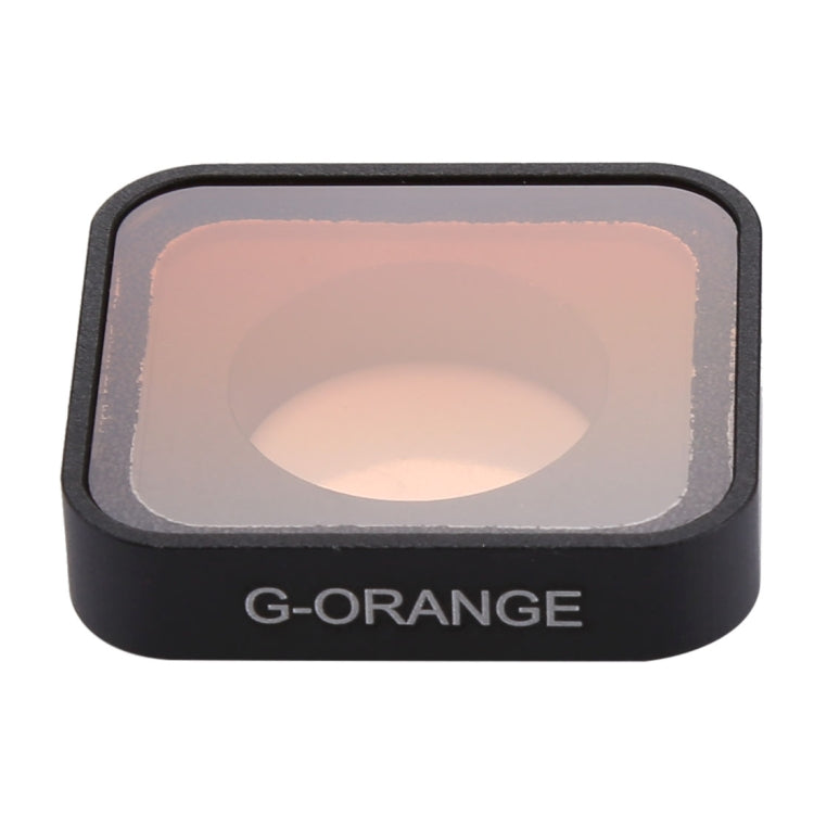 Snap-on Gradient Color Lens Filter for GoPro HERO6 /5(Orange) - Lens Filter by PMC Jewellery | Online Shopping South Africa | PMC Jewellery | Buy Now Pay Later Mobicred